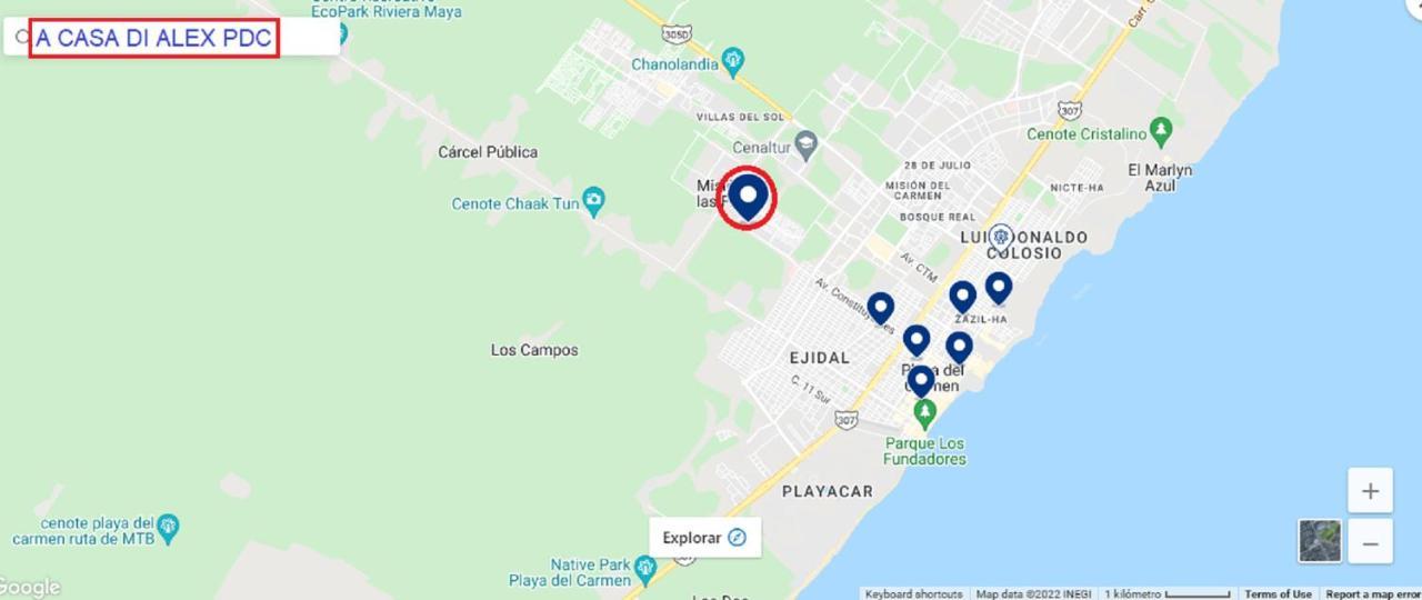 Cozy Tiny Studio Acasadialexplayadelcarmen Πλάγια Ντελ Κάρμεν Εξωτερικό φωτογραφία